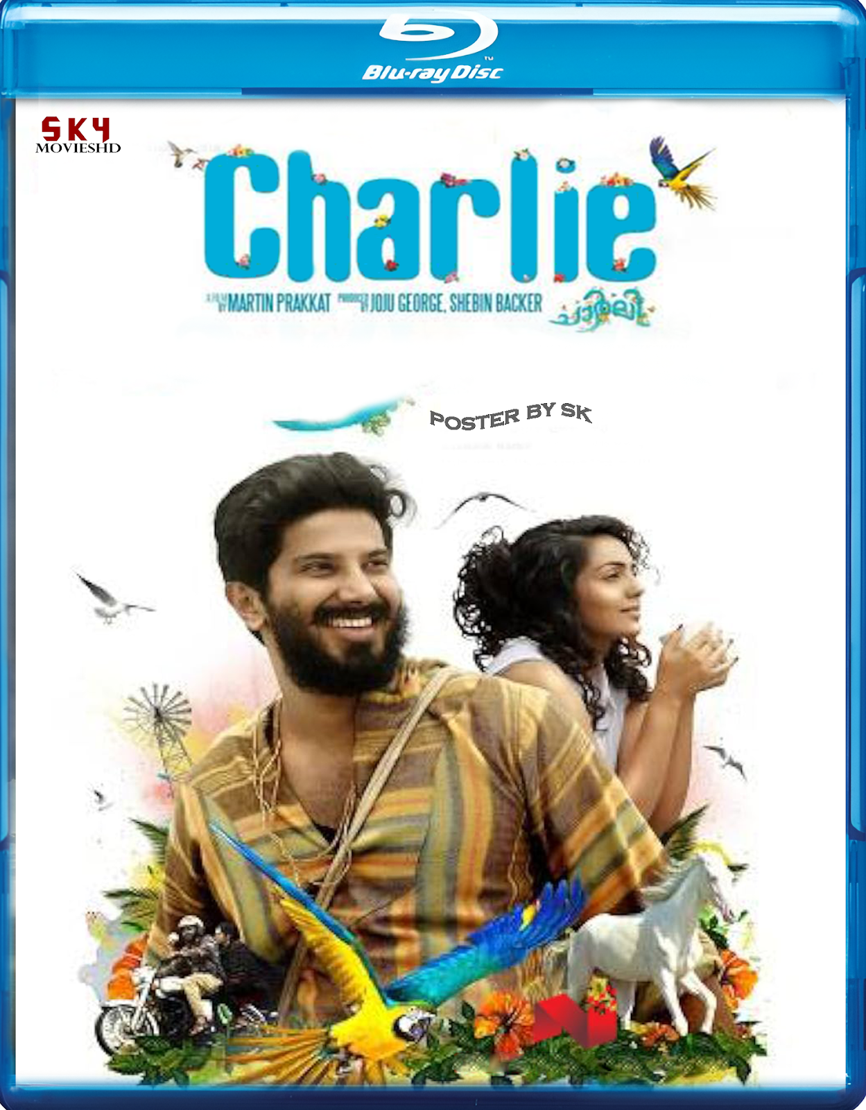 Charlie (2015) 480p 720p 1080p BluRay South Movie ORG. [Dual Audio] [Hindi (HQ) or Malayalam] x264 ESubs [450MB]